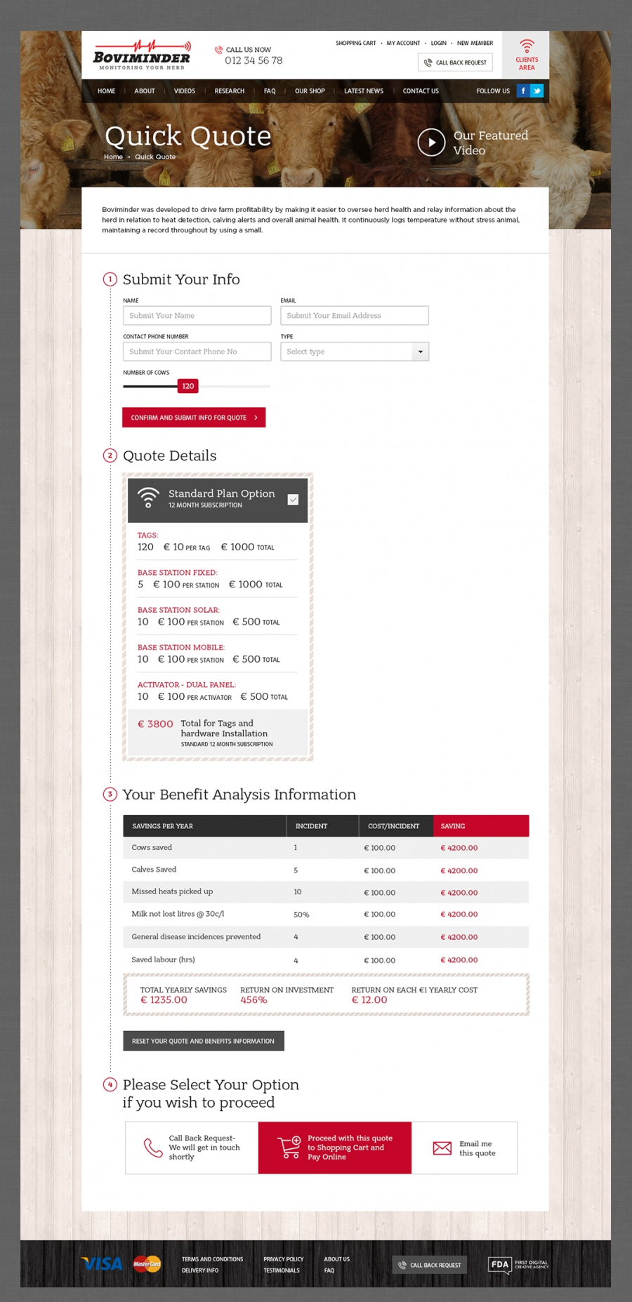 Website design and development - Custom eCommerce Solution